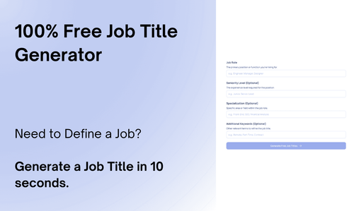 Job Title Generator