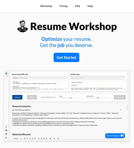 Resume Workshop