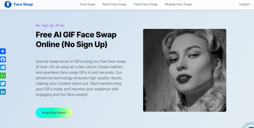 Free AI GIF Face Swap