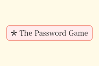 Password Game